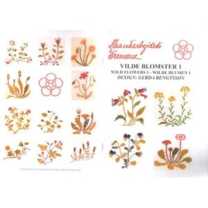 Danish flower thread/ cotone danese colorato haandrbejdets Fremme