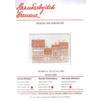 Gaden rod strada rossa cm 15 x 21 ida winckler kit ricamo 30-5834/10b