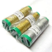 Orar84c Filo metallizzato 2 capi 100mt oro scuro, oro chiaro, argento antico