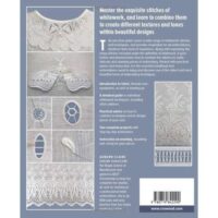 Whitework embroidery tecniques and projects auburn claire lucas