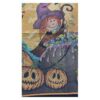 Asciugapiatti  chierese 2023 "amelia arcobaleno nero" cm 50 x 70 - immagine 2
