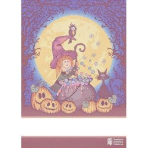 Asciugapiatti  chierese "befana rgb 2021" cm 50 x 70
