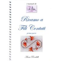 I manuali della prilletta: ricamo a fili contati, anna rondelli
