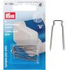 Spillini doppi per bloccaggio in inox  6 pezzi, prym 011395