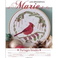 Les broderies de marie e cie n°22, partages brodes