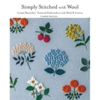Simply stitched with wool, yumiko higuchi