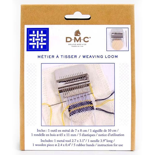Ttes73 Telaietto per tessitura, telaio rammendo dmc