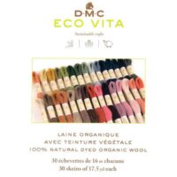 Lana ricamo, dmc "ecovita 360", cofanetto 30 matassine