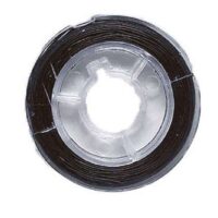 Filo elastico per bracciali trasparente o nero mm 0,5/mt 10