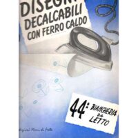 Decalcabile 44 biancheria da letto