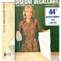 Decalcabile 44 "biancheria da letto"  marzo 1976  ed.mani di fata