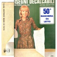 Decalcabile 50 "biancheria da letto" novembre 1978 ed.mani di fata