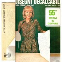 Decalcabile 55 "motivi in guipure" febbraio 1975 ed.mani di fata