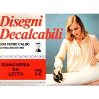 Decalcabile 72 biancheria da letto