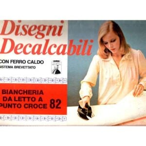 Decalcabile 68 "biancheria da letto" novembre 1978 ed.mani di fata