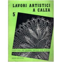 Lavori artistici a calza 5° verde mani di fata