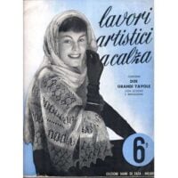Lavori artistici a calza, mani di fata 6° azzurro