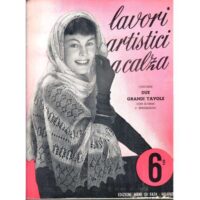 Lavori artistici a calza, mani di fata 6° rosa