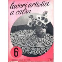 Lavori artistici a calza, mani di fata 6° rosa