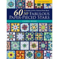 60 fabulous paper-piecied stars carol doak
