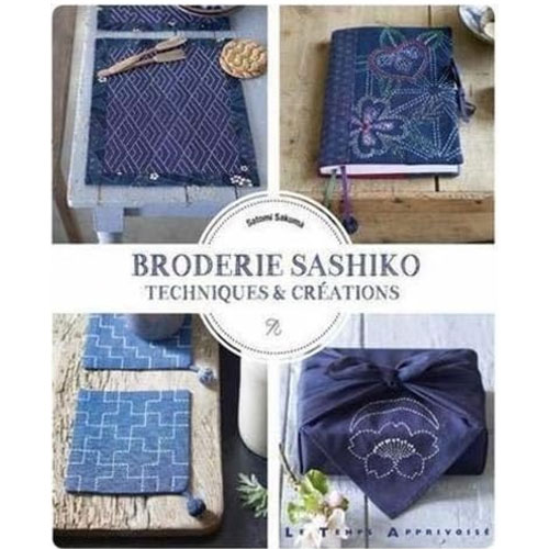 Rp125c Broderie sashiko tecniques e creations satomi sakuma