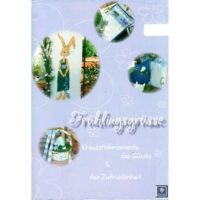 Fruhlingsgrusse, kreuzstichmomente des glucks e der zufriendenheit, tania franz