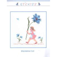 Gluckskind juli, stickizz anke kuhn