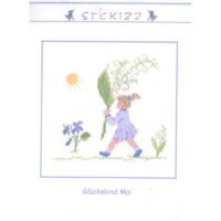 Gluckskind mai, stickizz anke kuhn