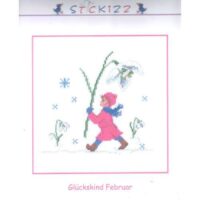 Gluckskind februar, stickizz anke kuhn