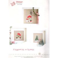 Fliegenpilze in schnee, ub design e1032w