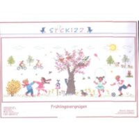 Fruhlingsvergnugen, stickizz anke kuhn