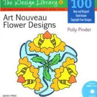 Art nouveau flower designs, Polly Pinder