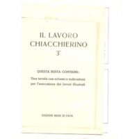 Il lavoro chiacchierino - frivolite' 3° album