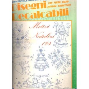 Aunt martha's decalcabile 3437 farfalle con giorni della settimana