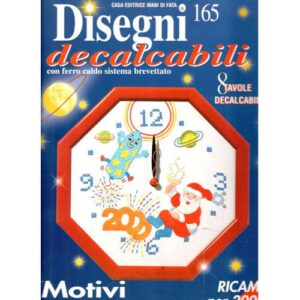 Aunt martha's decalcabile 3437 farfalle con giorni della settimana