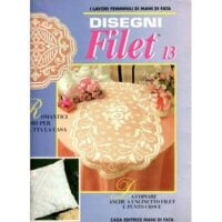 Disegni filet kit 4 riviste usate  6-10-12-13