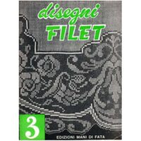 Disegni filet 3, disegni per rete,  album di formato grande