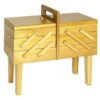 Portalavoro con piedi in legno