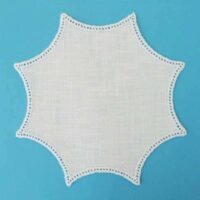 Runc7a Forme creative per l'uncinetto, rosetta cm 20 x 20 zweigart