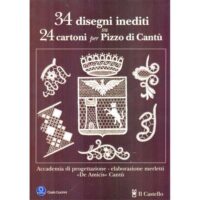 34 disegni inediti su 24 cartoni per pizzo di cantu' ( mancano i disegni 1/2)