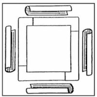 Telaio q-snaps: 6"-8"-11"-11x17"-17"