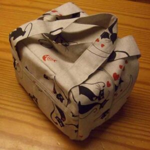 Borsa portatombolo "fiori" by Magazzino 18
