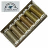 Filo metallizzato Au Ver a Soie #4 oro, kit 6 rocchetti varie tonalita' d'oro
