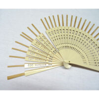 Struttura ventaglio dolcezza legno traforato avorio merletto 6,1/ cm 42,5