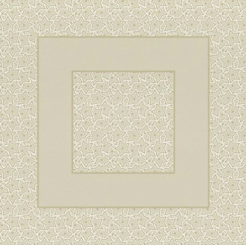 Tovaglietta chierese all stars cm 90 x 90 argento o oro