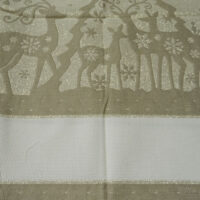 Lista o runner chierese vixen cm 49 x 139 greggio/oro