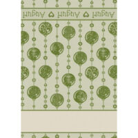 Asciugapiatti chierese boule verde cm 49 x 69