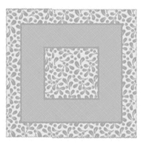 Tovaglietta chierese berries cm 90 x 90 argento o oro