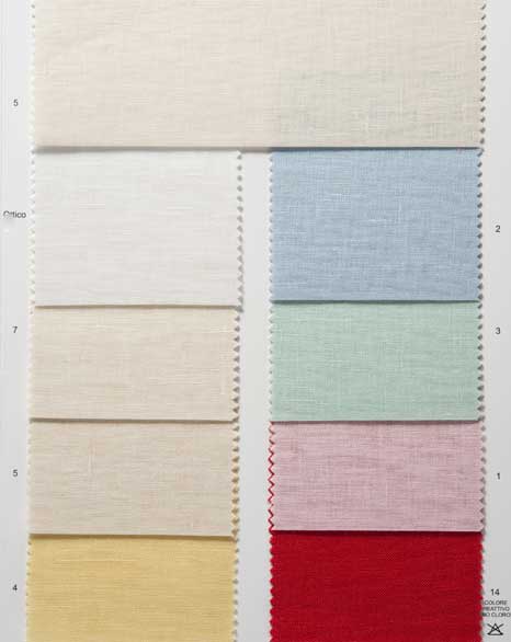 Sot27 Lino bisso 120 (fili 19×19) Sotema – altezza 180 cm - vendita a multipli di 50 cm