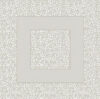 Tessitura artistica chierese, tovaglietta foglioline cm 90x 90 ecru/greggio